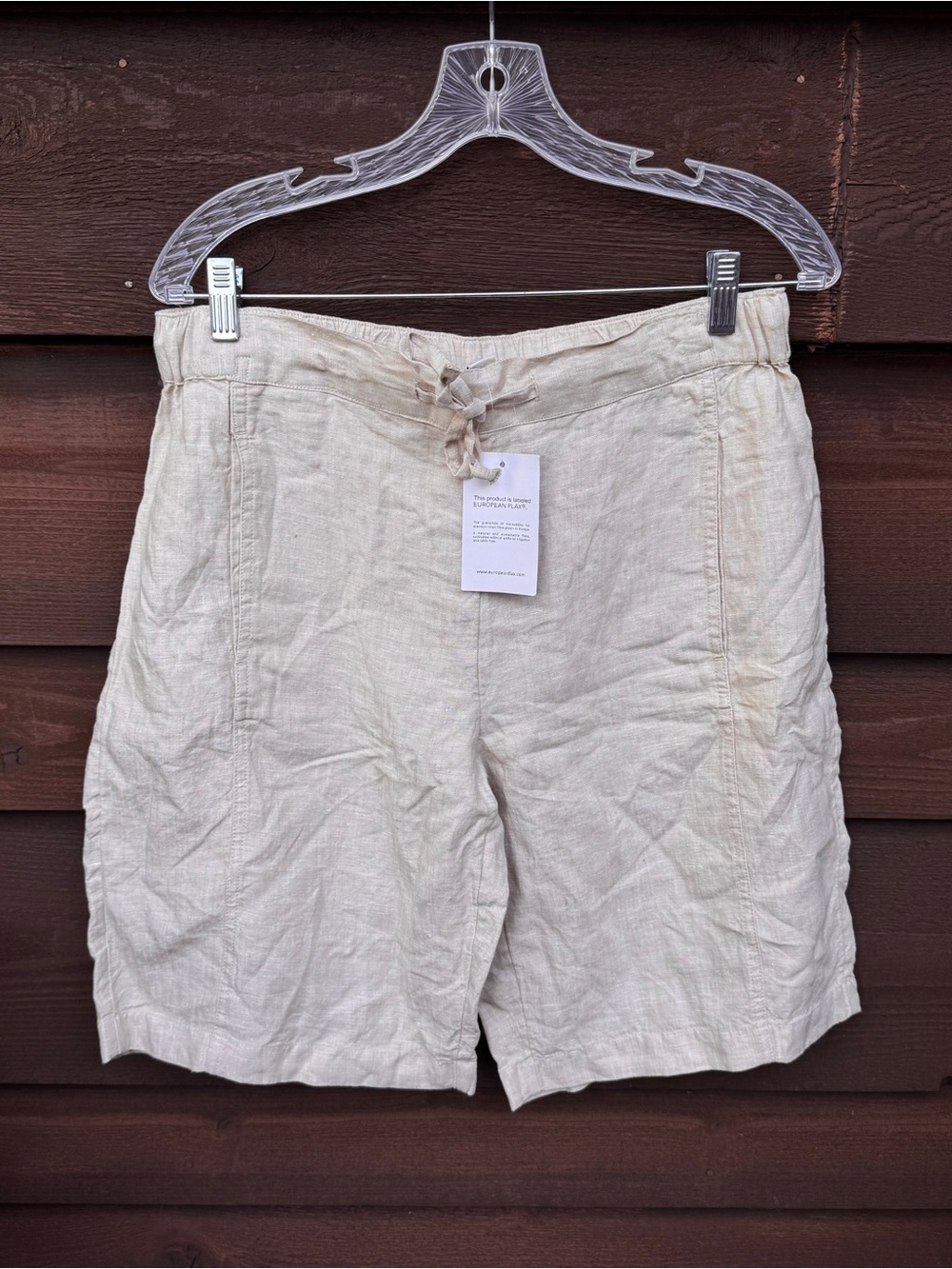 Women’s NWT European Flax Coldwater Creek shorts